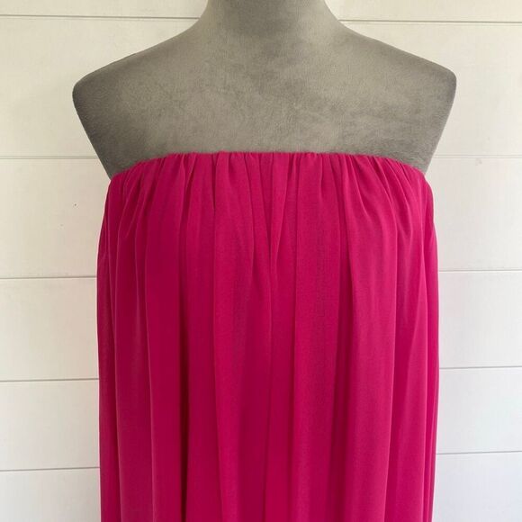 One33 Social Women's The Maeve Strapless High Low Maxi Dress Size 4 - Picture 4 of 11